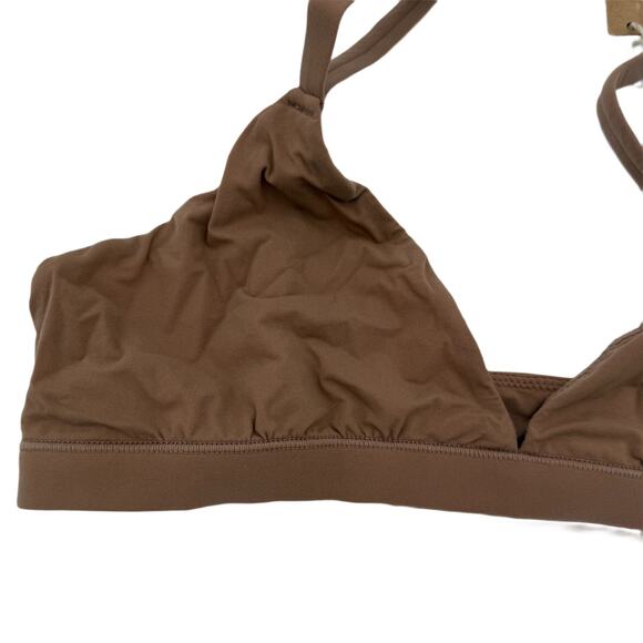 Skims Fits Everybody Triangle Bralette Sienna Bra New with tags Size Medium - Picture 2 of 4